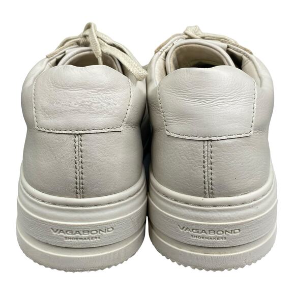 Vagabond Women's Judy Cream Platform Lace Up Sneakers Size US 10 - Picture 8 of 11